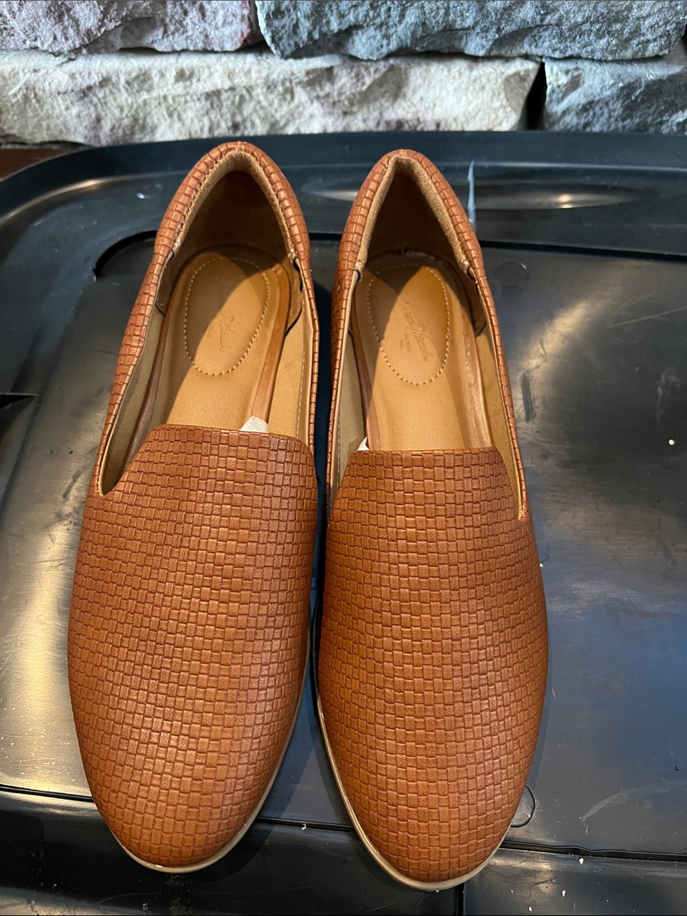 Brand new universal thread slip on loafers